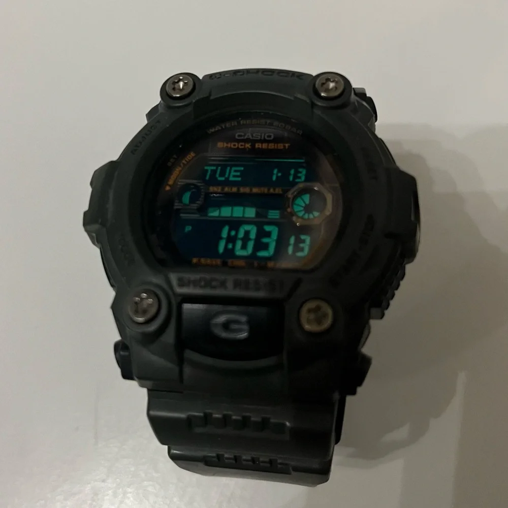 CASIO Men’s G-Shock GR-7900KG  Tough Solar Power Military Green Watch - Picture 2 of 8